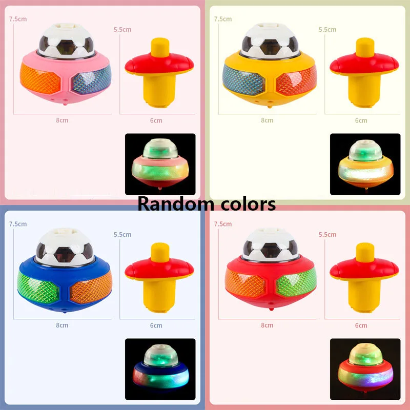 Bagged Round Luminous Toy Light Music Rotating