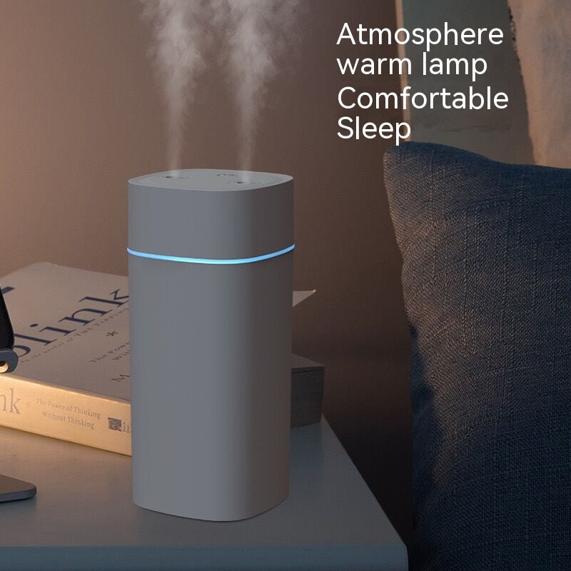 600ML USB Air Humidifier Double Spray