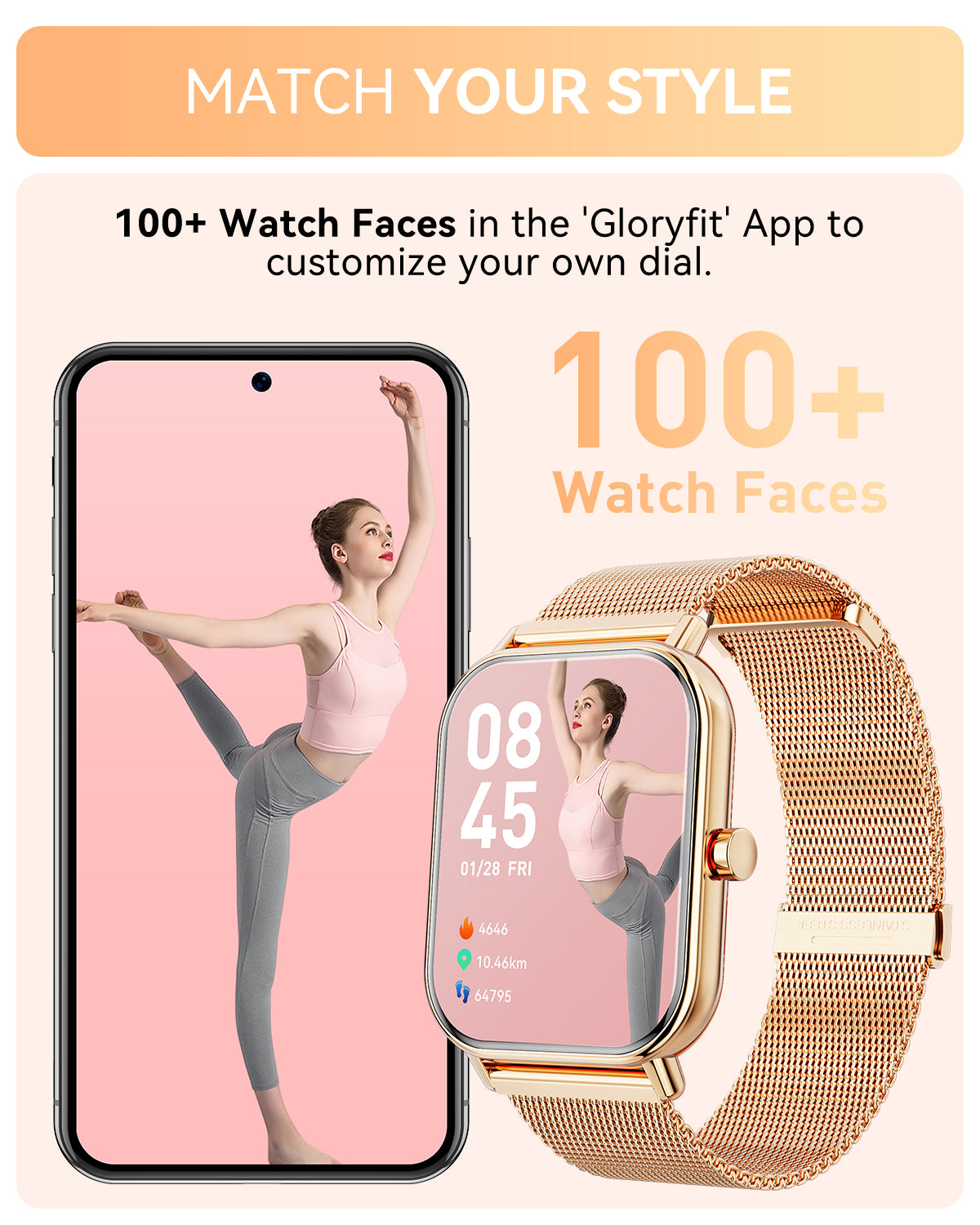 2025 Smartwatch, 1.85 High-Definition Large Screen, Men'S Ip68