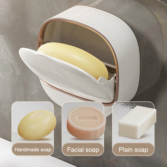 Soap Box Wall-Mounted Light Luxury Soap Holder