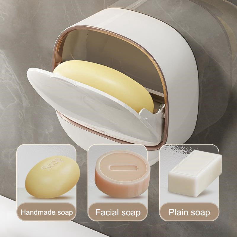 Soap Box Wall-Mounted Light Luxury Soap Holder