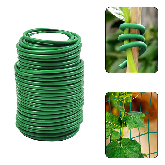 Gardening Cable Ties Plant Twine Green Flexible
