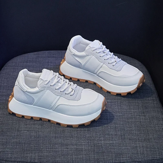 Soft-soled Patchwork Casual Sneakers Ladies