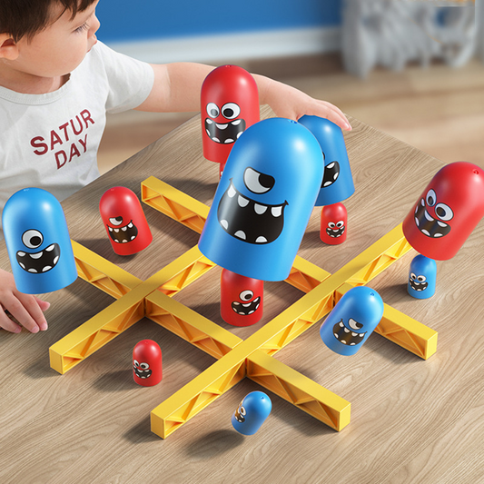 Tic Tac Toe Big Eat Small CartoonThinking Training Board Game