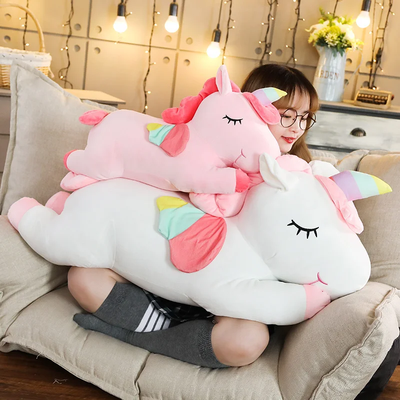 25CM Giant Size Unicorn Plush Toy Soft Stuffed Cartoon Unicorn Dolls