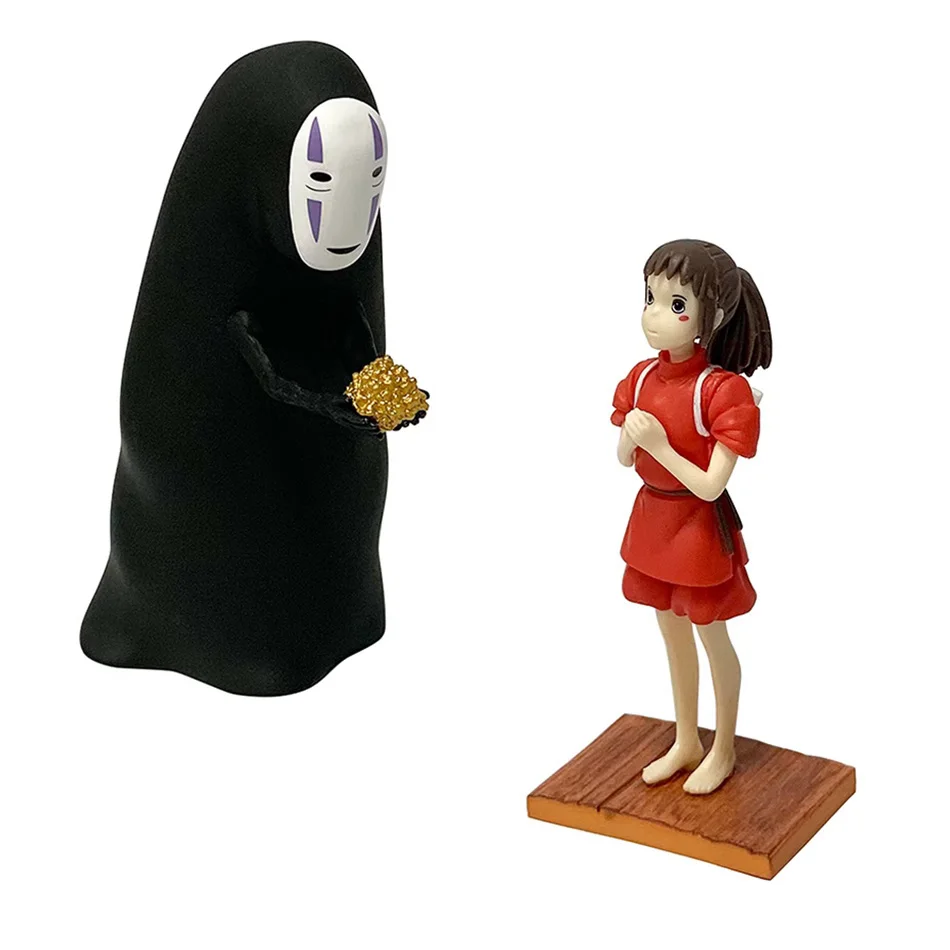11.5-13.5cm Spirited Away Character PvC Action Model Set