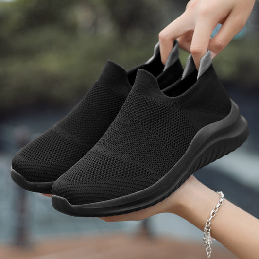 Unisex Men Women Casual Shoes Soft Sole Slip-On Sneakers