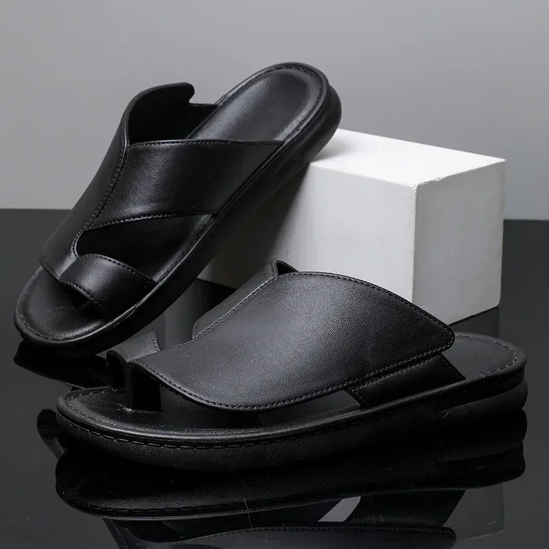 Fashionable Soft Bottom Men Slippers Male Non-Slip leisure SANDALS Summer
