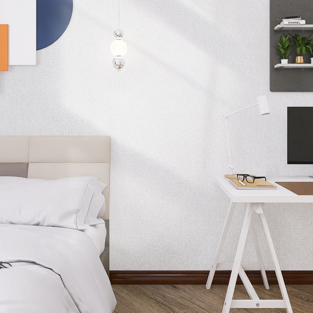 White Foam 3D Wall Sticker Thicken Waterproof Self-adhesive