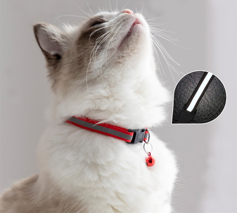 2Pcs/Pack 12 Colors Reflective Adjustable Cats And Small Dogs