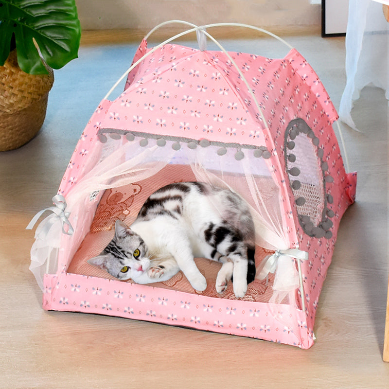 Cat Broken Flower Tent Semi Enclosed Internet Celebrity Tent Nest