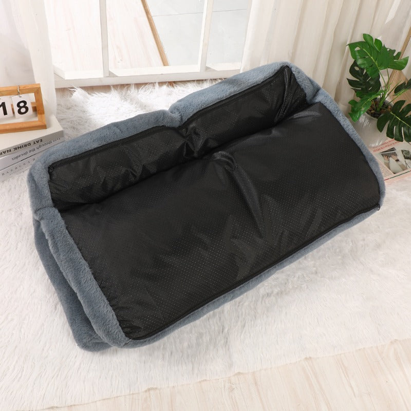 Cat Bed Sofa Winter Warm Plush Pet Bed