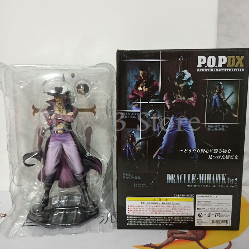 Japanese Anime One Piece Mihawk Dracule Action Figure