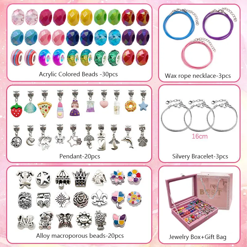 Charms DIY Bracelet Jewelry Making Kit