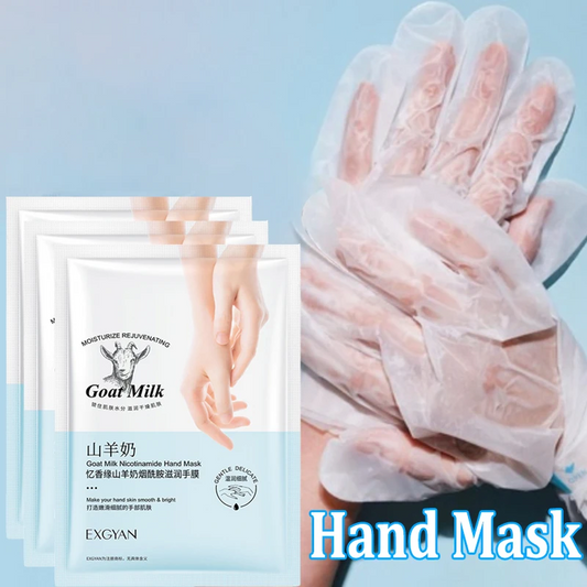5 Pairs Goat Milk Hand Mask