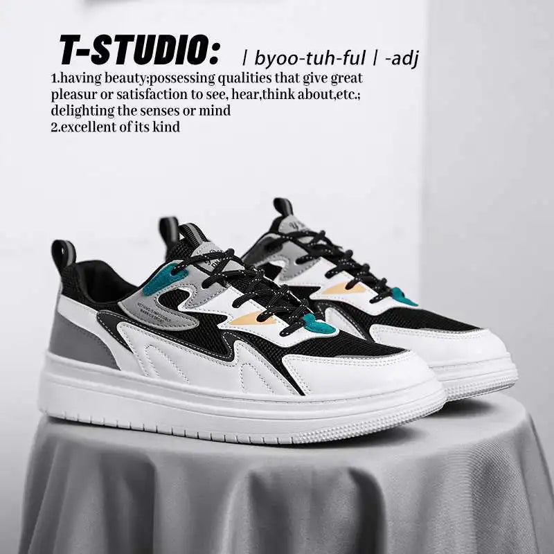 Men's Thick Bottom Sports Shoes Summer Trendy Dad Sneakers