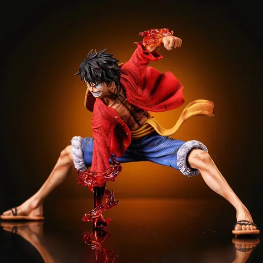 20cm One Piece Luffy Figures Monkey D. Luffy Battle Style