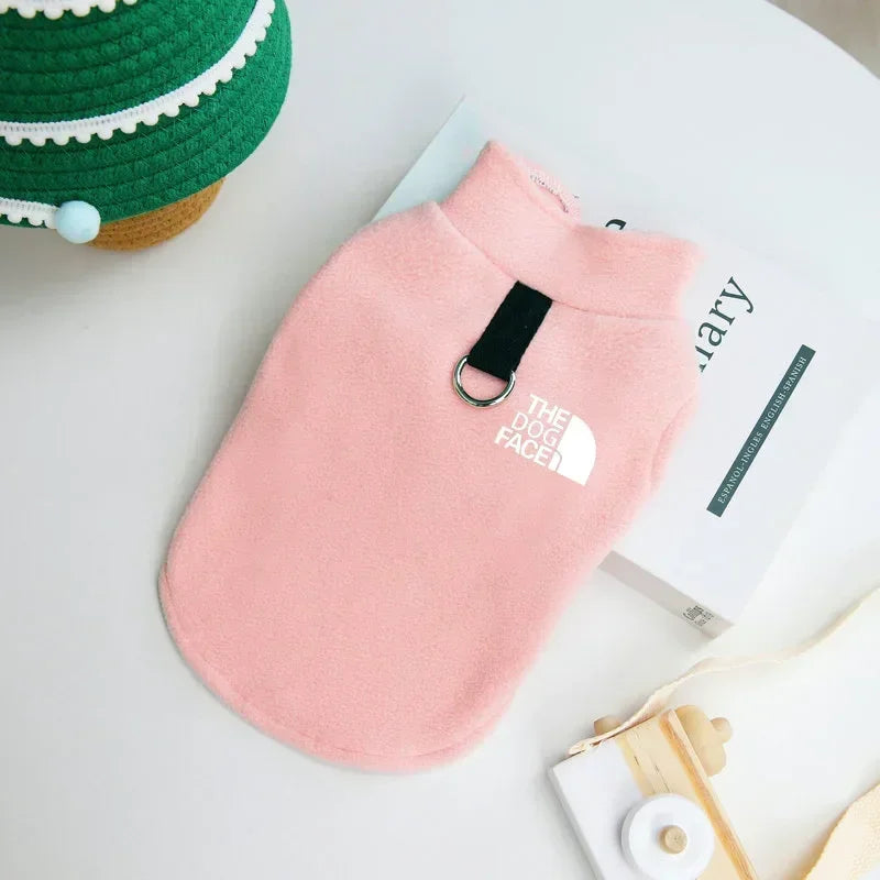 Pet Dog Clothes Autumn Winter Coat Fleece Warm Sweater