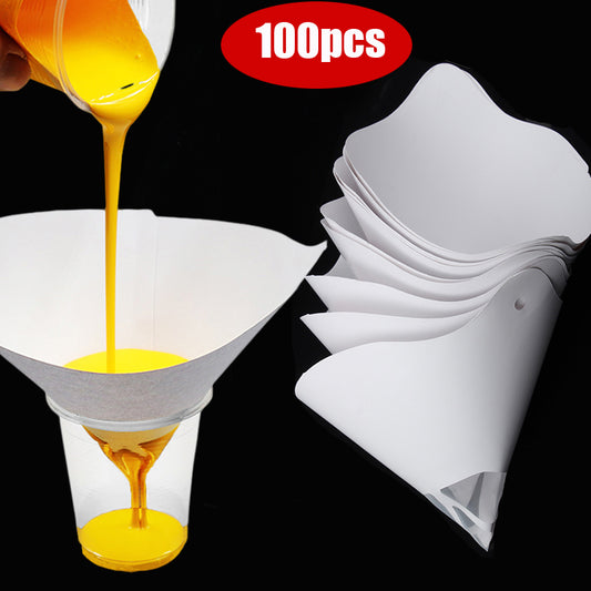 Paint Filter Paper 10x19 cm 100 Microns