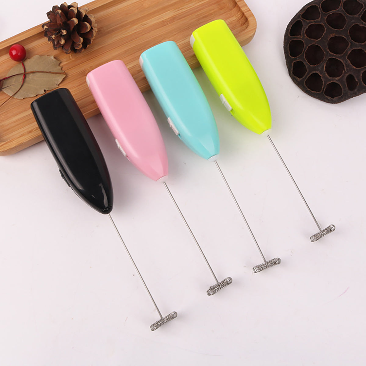 Mini Portable Handheld Electric Egg Beater Mixer Coffee Whisk Blender