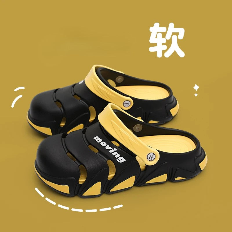 Men Summer Non-Slip EVA Slippers Male Outdoor Beach Casual