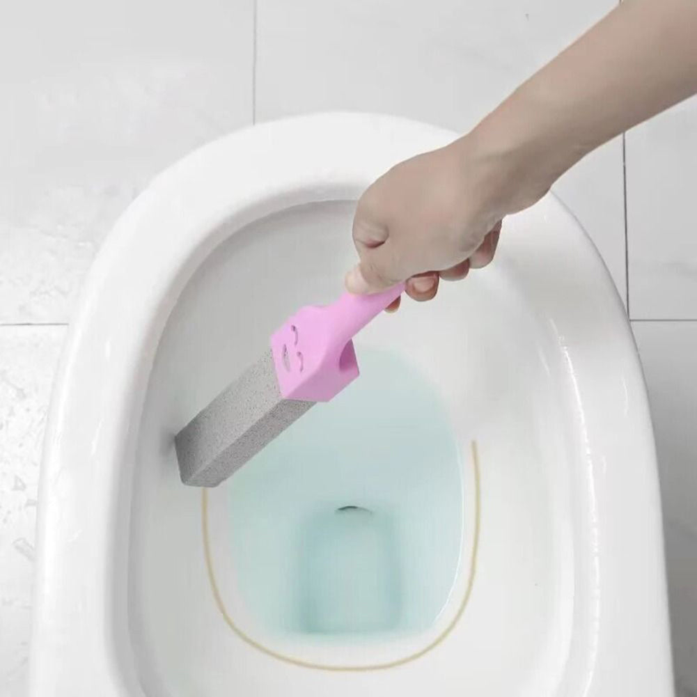 1PCS Pumice Stone Cleaning Stick Seat Toilet Limescale