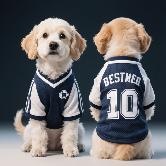 Pet Clothes For Dogs Pet Supplies Breathable Cool Comfortable Soccer Jerseys