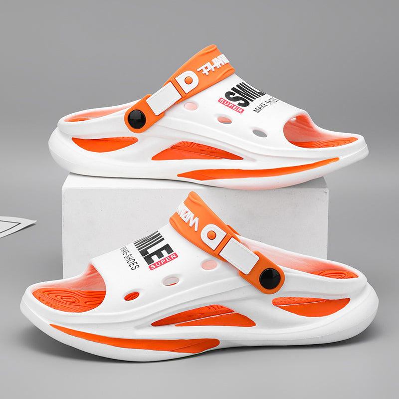 2024 Men's Outdoor Sandals Slippers Beach Comfortable Soft Sole Slide