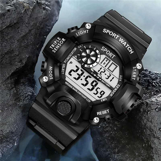Men's watch digital sports electronic watch