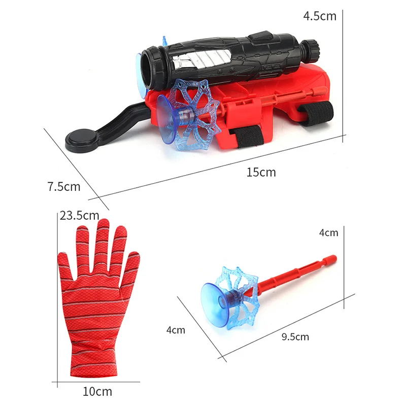 Superhero Launcher with Silk Glove Spiders Web