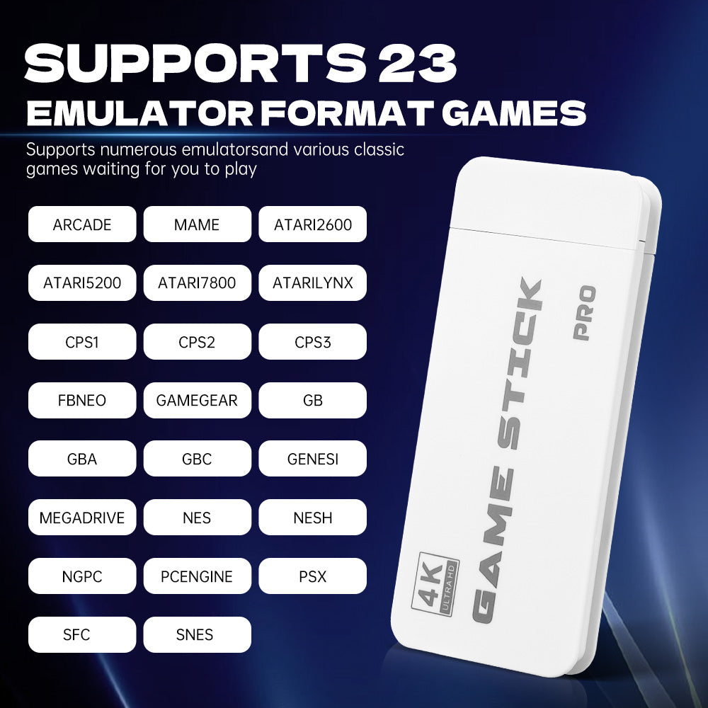 M15 4K Game Stick Mini TV Retro Video Game Console