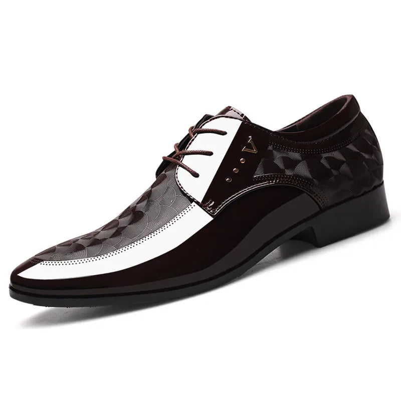 Oxfords Leather Men's Shoes Casual Dress Men