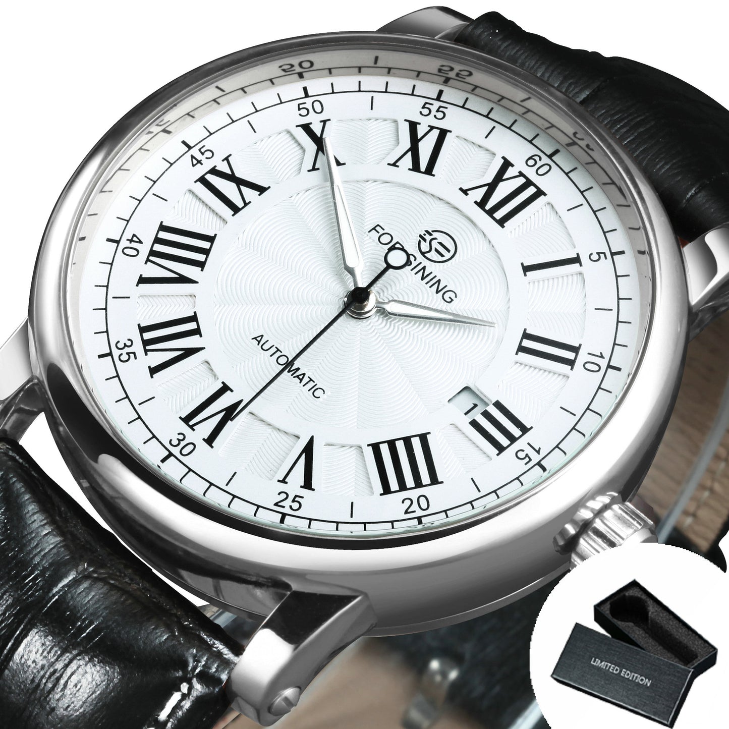 Forsining Classic Retro Automatic Mens Watch