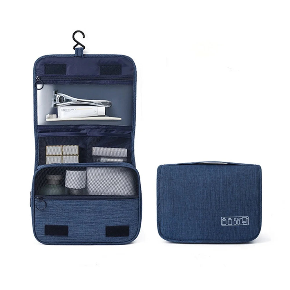 Portable Toiletry Washbag with Hanging Hook Waterproof