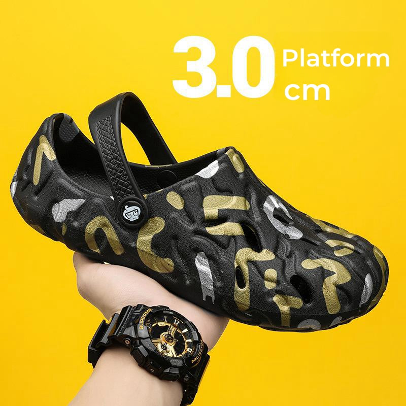 Summer New Men's Sandals EVA Lightweight Beach Outdoor Slippers
