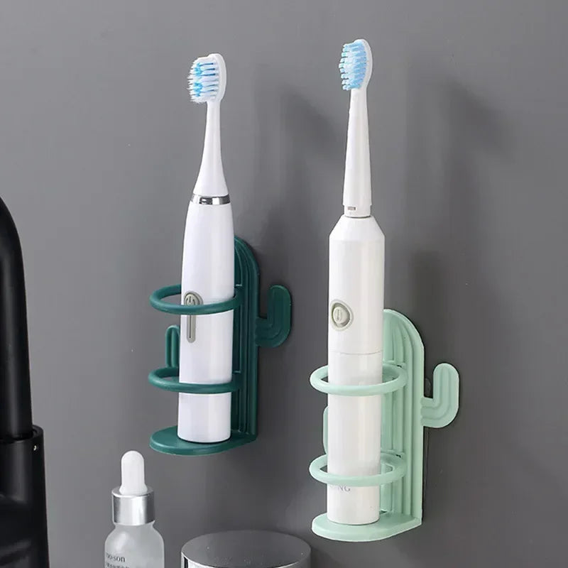 Punch-free Toothbrush Holder Cactus Electric
