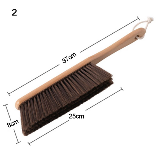 Natural Wood Bristles Brush Anti-static Desktop