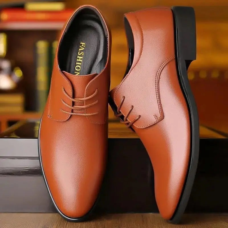 New Style Business Formal Men's Leather Shoes Casual