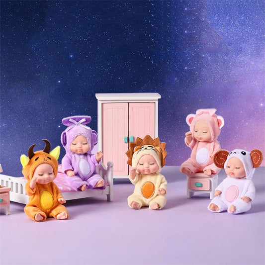 12Pcs/Set Sleeping Reborn Baby Doll Kit Toys