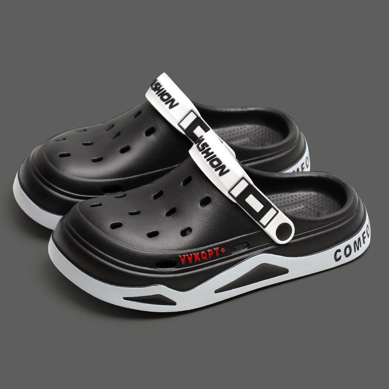 New fashion sandals Men's EVA casual comfortable hole garden shoes