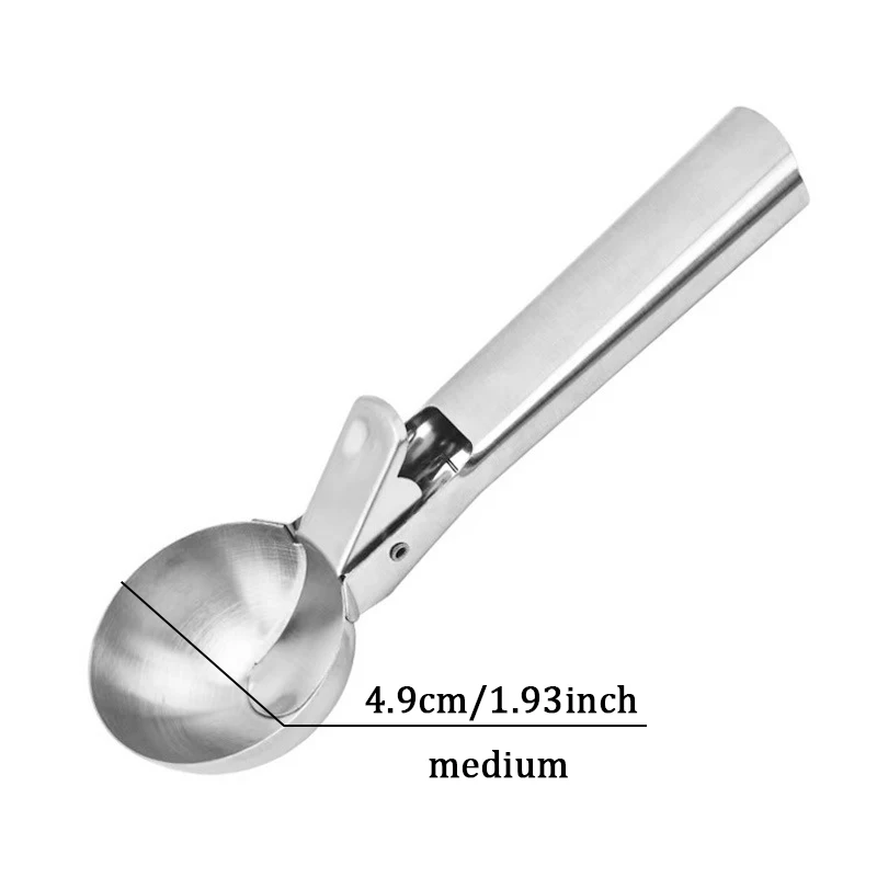 Ice Cream Scoop Stainless Steel Digger Non-Stick