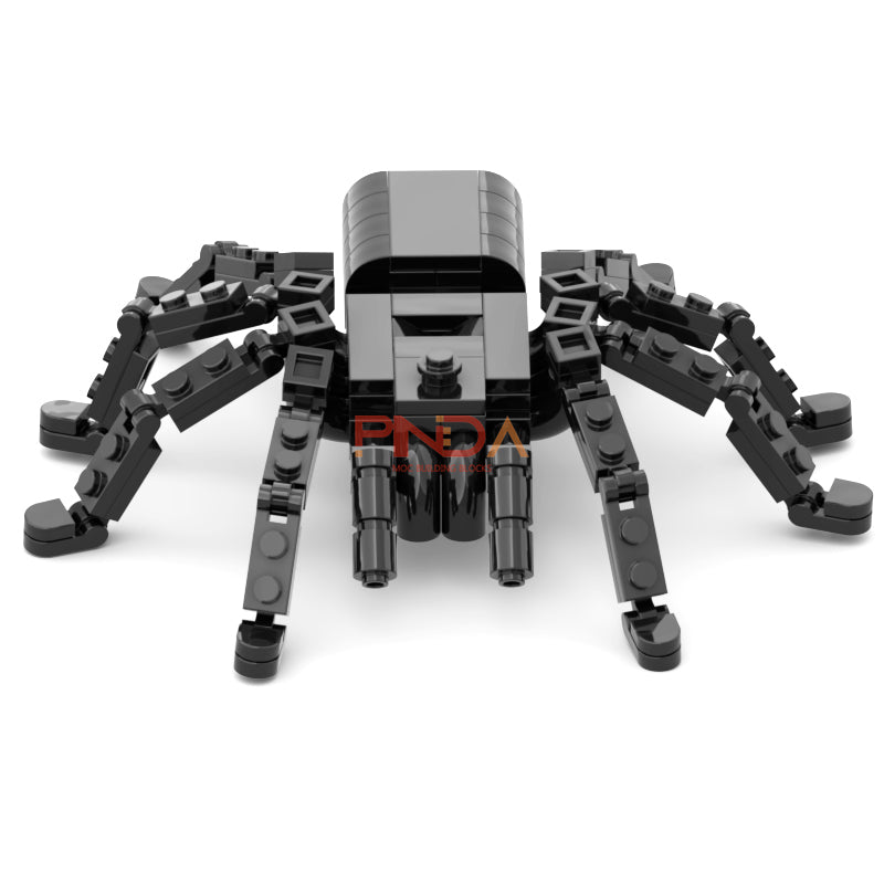 126 Pcs Talantula Black Spider Model Set Building Blocks