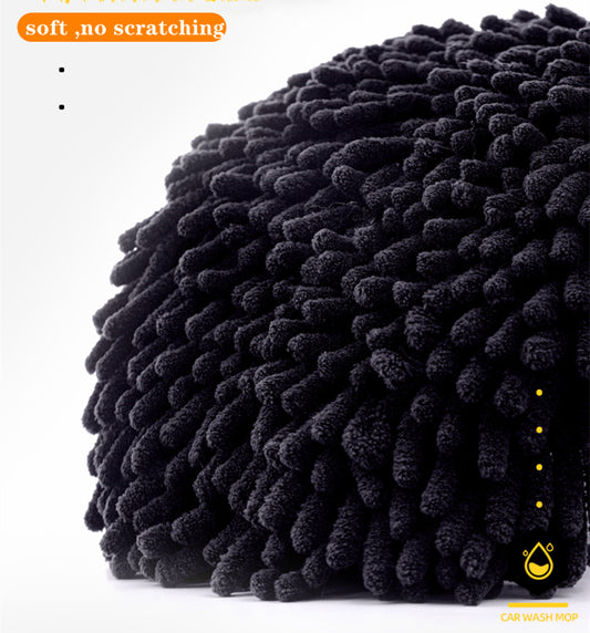 Car Washing Mop Super Absorbent Car Cleaning Brushes Mop Adjustable