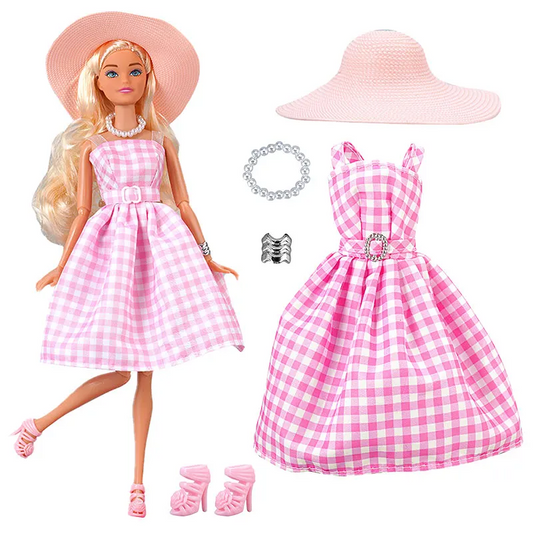 1 Set Fashion Clothes For Barbie Doll