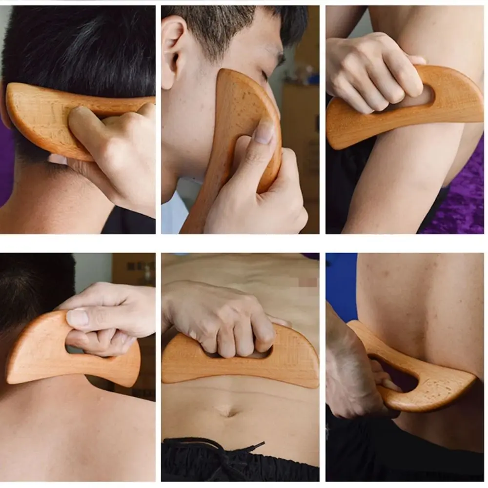 Wooden Gua Sha Tool Scraping Board Massage Tool