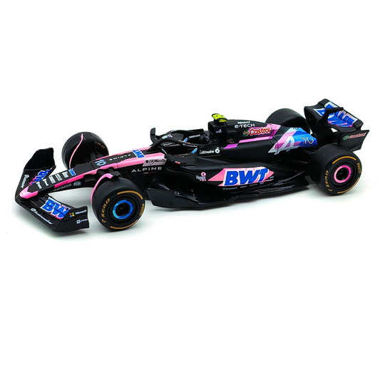 Bburago 1:43 Alpine F1 Team A524 2024 Alloy Car