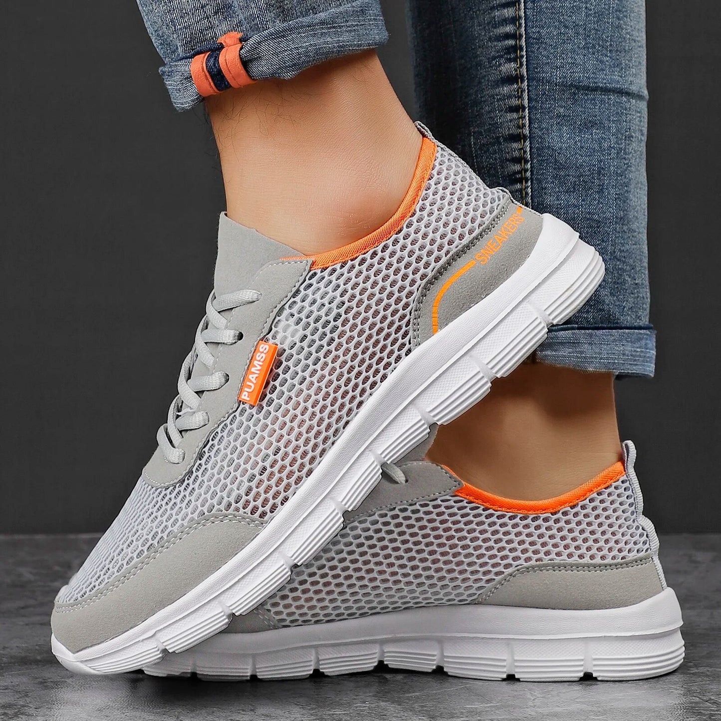 Men Sneakers Summer Mesh Running Shoes