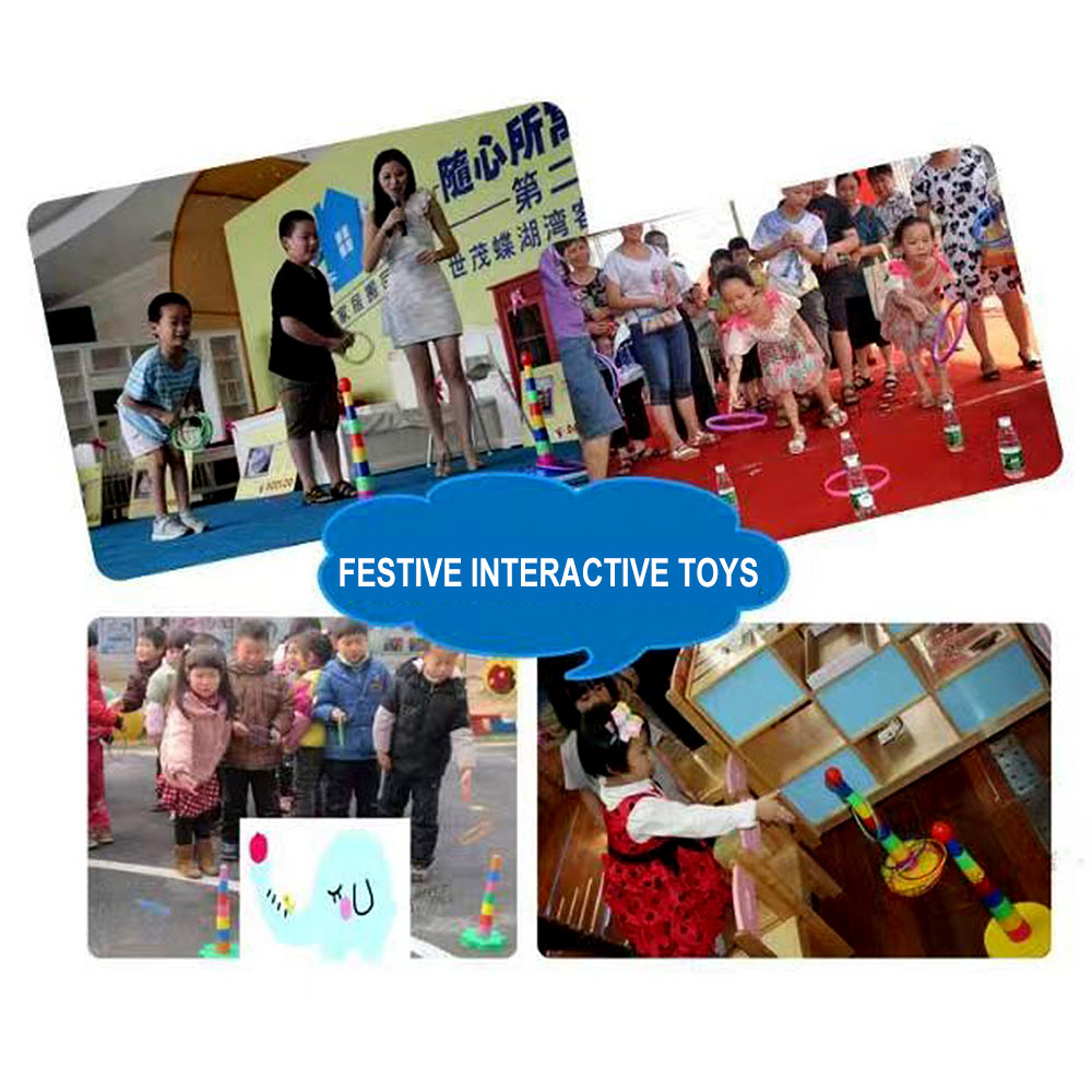 Children Throw Circle Game