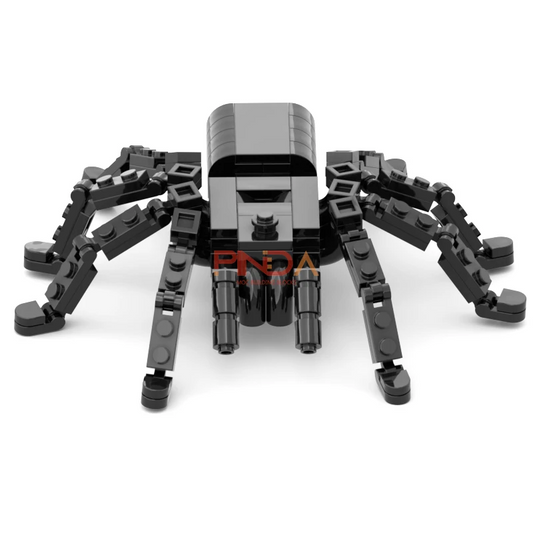 126 Pcs Talantula Black Spider Model Set Building Blocks