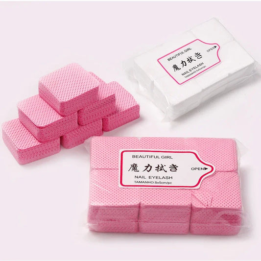 nail art Lint-Free Eyelash Glue Wipes Paper Gel Polish Remover